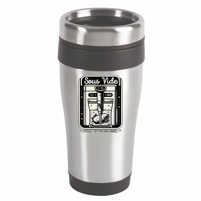 Sous Vide IM Really Into Precision Cooking Molecular Gastro 16oz Travel Tumbler