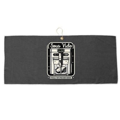 Sous Vide IM Really Into Precision Cooking Molecular Gastro Large Microfiber Waffle Golf Towel