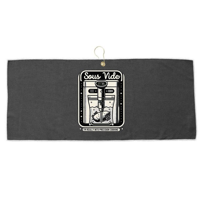 Sous Vide IM Really Into Precision Cooking Molecular Gastro Large Microfiber Waffle Golf Towel