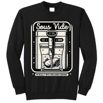 Sous Vide IM Really Into Precision Cooking Molecular Gastro Tall Sweatshirt