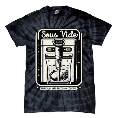 Sous Vide IM Really Into Precision Cooking Molecular Gastro Tie-Dye T-Shirt