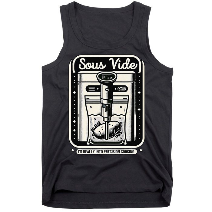 Sous Vide IM Really Into Precision Cooking Molecular Gastro Tank Top