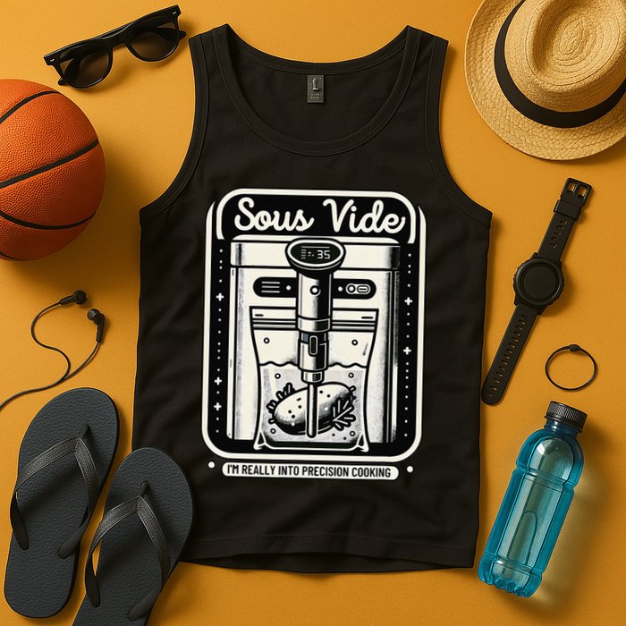 Sous Vide IM Really Into Precision Cooking Molecular Gastro Tank Top