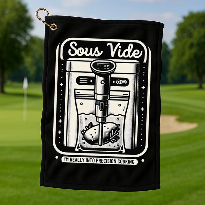 Sous Vide IM Really Into Precision Cooking Molecular Gastro Golf Towel