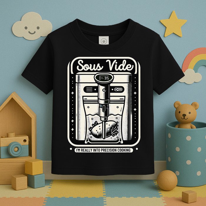 Sous Vide IM Really Into Precision Cooking Molecular Gastro Toddler T-Shirt