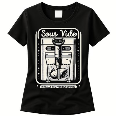 Sous Vide IM Really Into Precision Cooking Molecular Gastro Womens T-Shirt