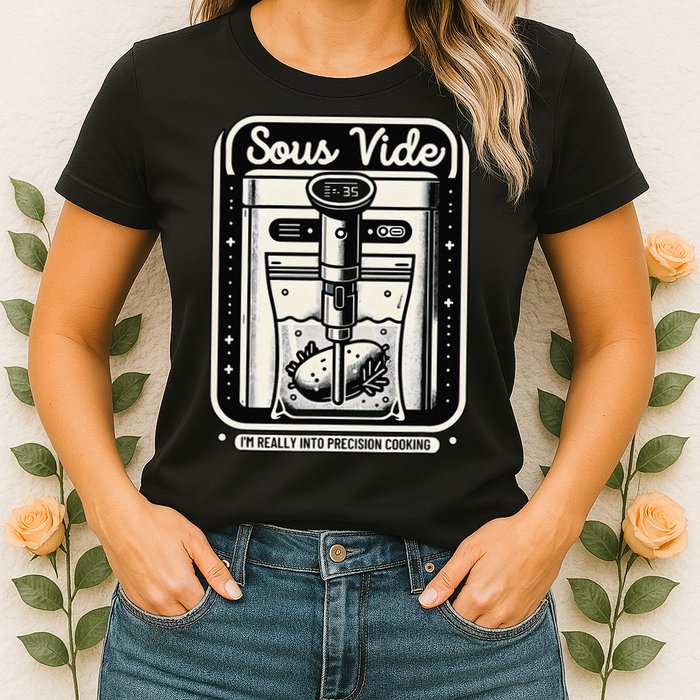Sous Vide IM Really Into Precision Cooking Molecular Gastro Womens T-Shirt