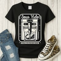 Sous Vide IM Really Into Precision Cooking Molecular Gastro Womens T-Shirt