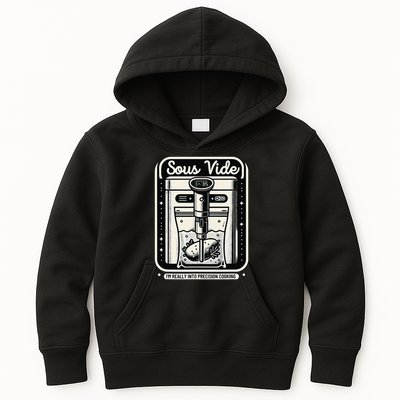Sous Vide IM Really Into Precision Cooking Molecular Gastro Kids Hoodie