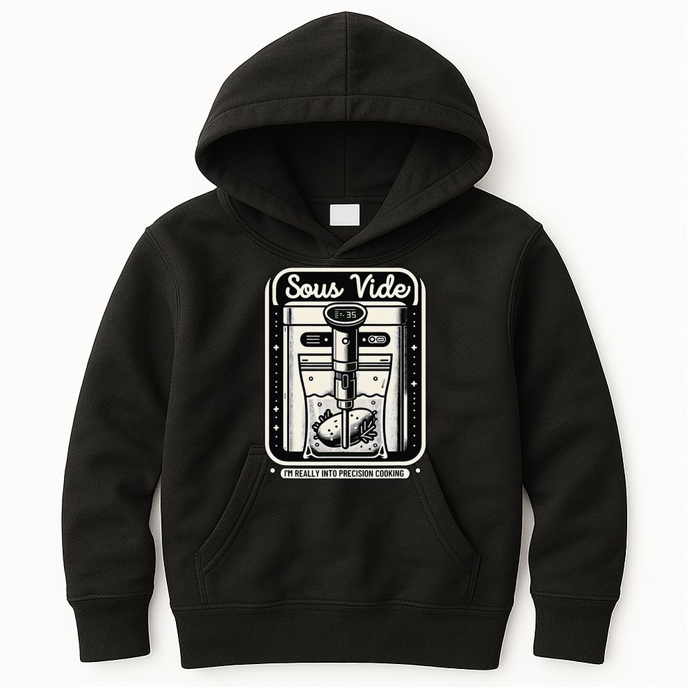 Sous Vide IM Really Into Precision Cooking Molecular Gastro Kids Hoodie
