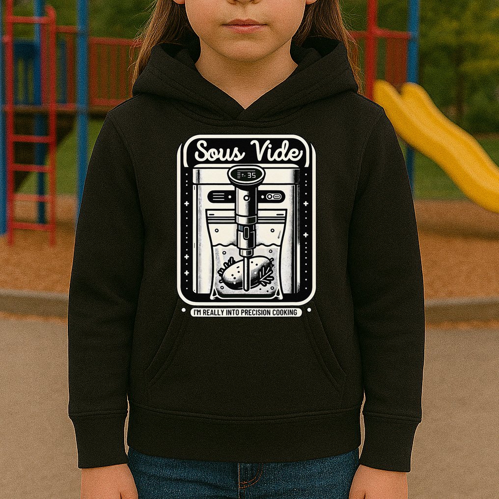 Sous Vide IM Really Into Precision Cooking Molecular Gastro Kids Hoodie
