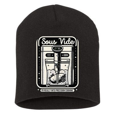 Sous Vide IM Really Into Precision Cooking Molecular Gastro Short Acrylic Beanie