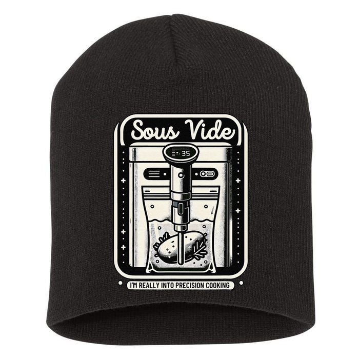 Sous Vide IM Really Into Precision Cooking Molecular Gastro Short Acrylic Beanie
