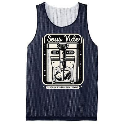 Sous Vide IM Really Into Precision Cooking Molecular Gastro Mesh Reversible Basketball Jersey Tank