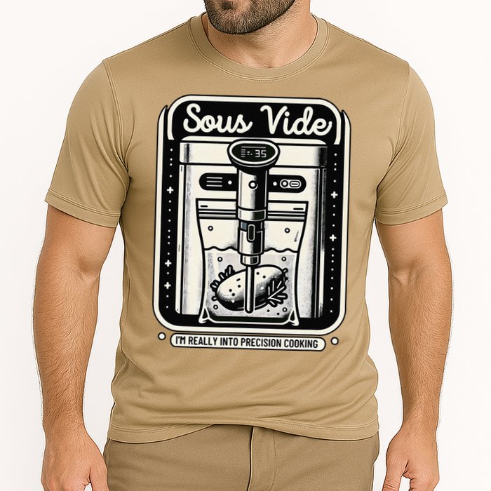 Sous Vide IM Really Into Precision Cooking Molecular Gastro Performance Shirt