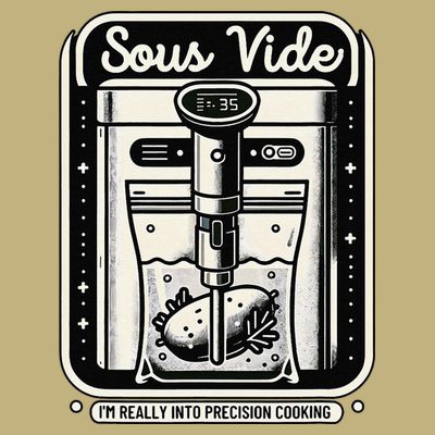 Sous Vide IM Really Into Precision Cooking Molecular Gastro T-Shirt