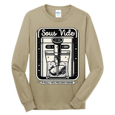 Sous Vide IM Really Into Precision Cooking Molecular Gastro Tall Long Sleeve T-Shirt