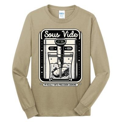 Sous Vide IM Really Into Precision Cooking Molecular Gastro Tall Long Sleeve T-Shirt