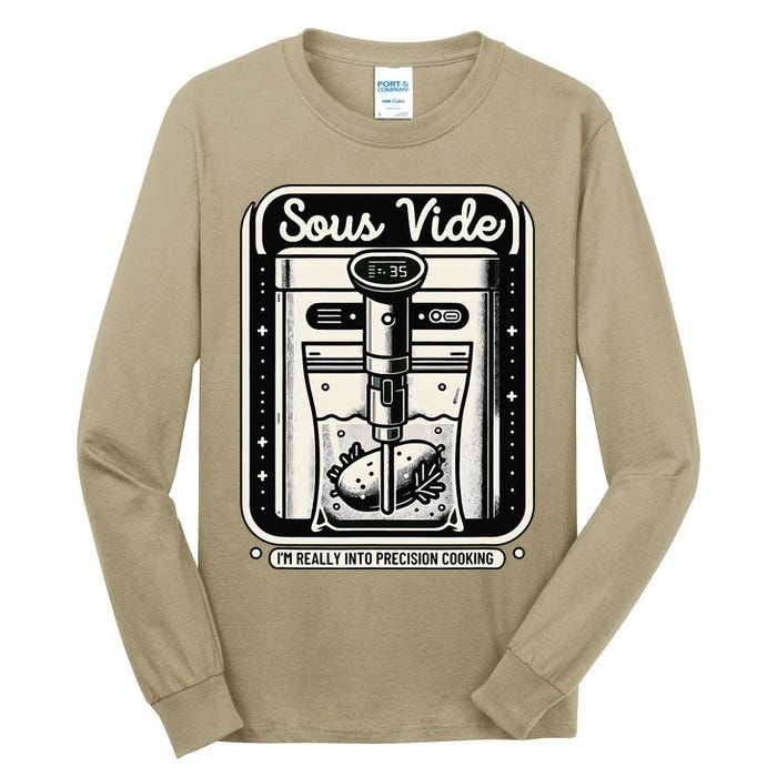 Sous Vide IM Really Into Precision Cooking Molecular Gastro Tall Long Sleeve T-Shirt