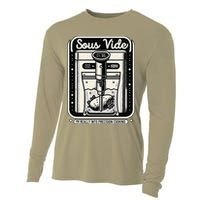 Sous Vide IM Really Into Precision Cooking Molecular Gastro Cooling Performance Long Sleeve Crew