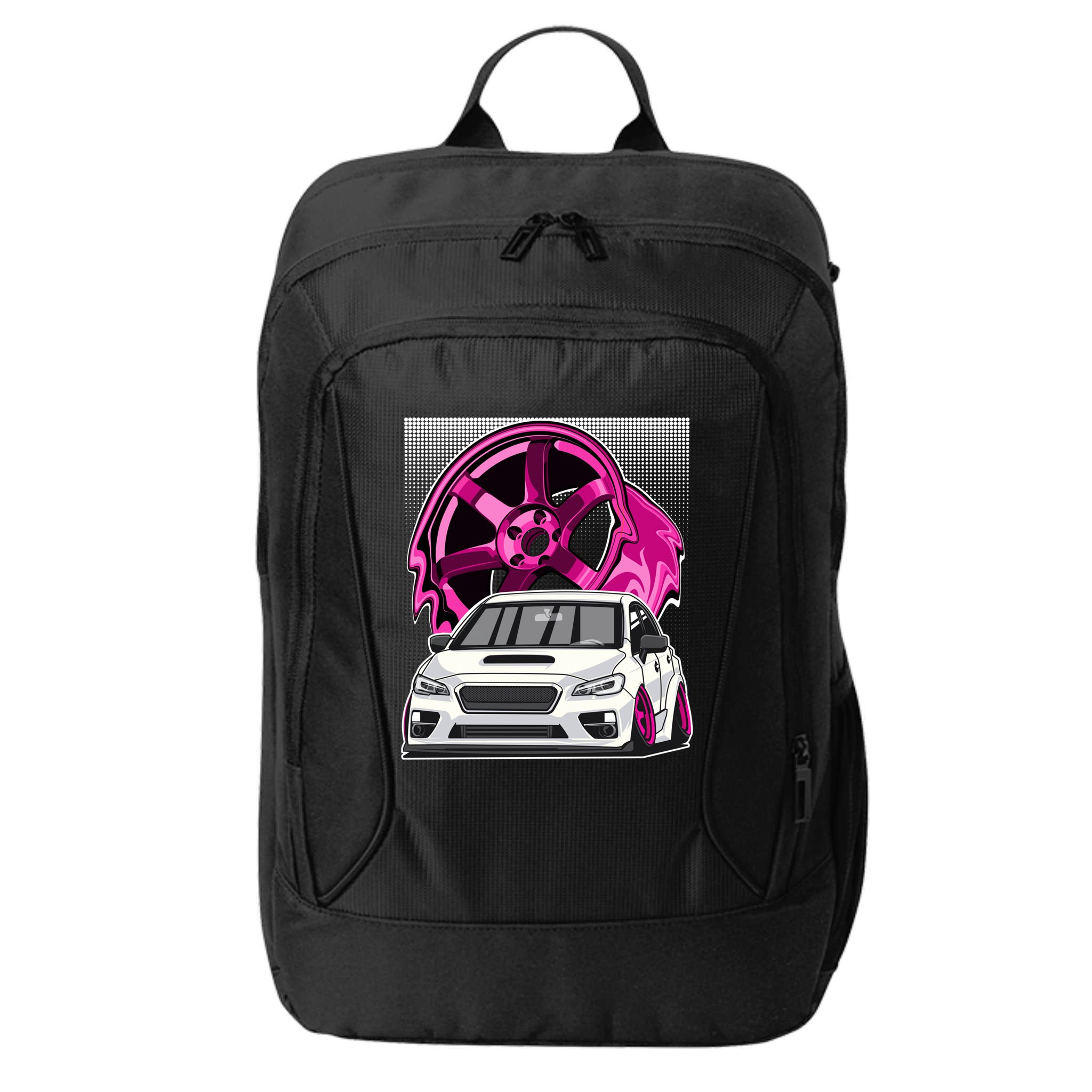 Subie Va Jdm Stance Car Wheel Boxer Motor Racing Graphic Cute Gift City Backpack