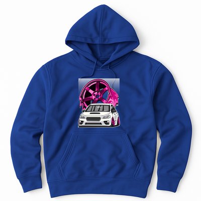 Subie Va Jdm Stance Car Wheel Boxer Motor Racing Graphic Cute Gift Hoodie