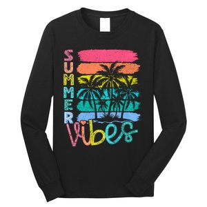 Summer Vibes Lake Days Hello Summer Long Sleeve Shirt