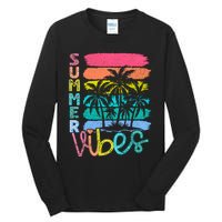 Summer Vibes Lake Days Hello Summer Tall Long Sleeve T-Shirt