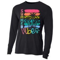 Summer Vibes Lake Days Hello Summer Cooling Performance Long Sleeve Crew