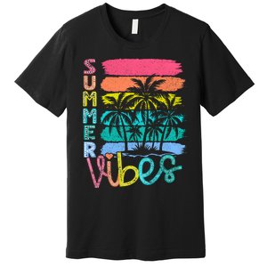 Summer Vibes Lake Days Hello Summer Premium T-Shirt