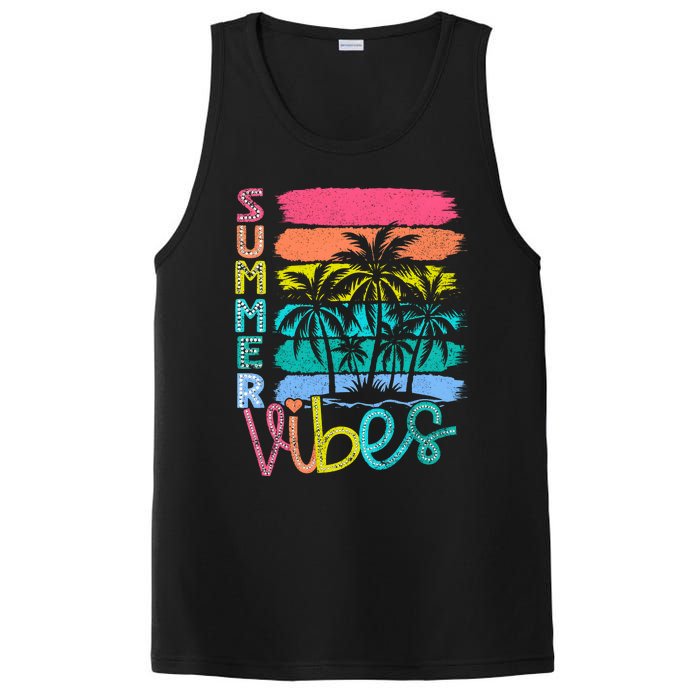 Summer Vibes Lake Days Hello Summer PosiCharge Competitor Tank