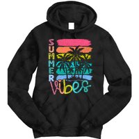 Summer Vibes Lake Days Hello Summer Tie Dye Hoodie