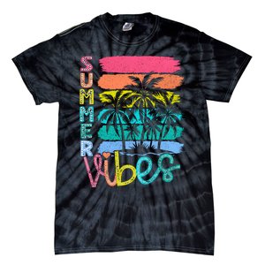 Summer Vibes Lake Days Hello Summer Tie-Dye T-Shirt