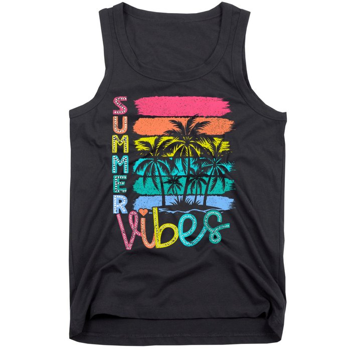 Summer Vibes Lake Days Hello Summer Tank Top