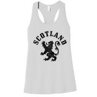 Scotland Vintage Lion Scottish Pride Gift UK Women's Racerback Tank