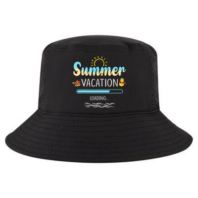 Summer Vacation Loading Last Day Of School Teacher Gift Cool Comfort Performance Bucket Hat