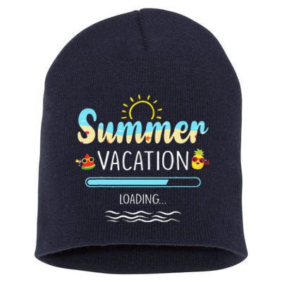 Summer Vacation Loading Last Day Of School Teacher Gift Short Acrylic Beanie