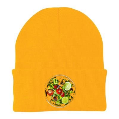 Saladkit Vegetable Motif Illustration Salad Kit Knit Cap Winter Beanie