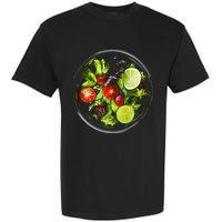 Saladkit Vegetable Motif Illustration Salad Kit Garment-Dyed Heavyweight T-Shirt