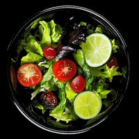 Saladkit Vegetable Motif Illustration Salad Kit Tall T-Shirt
