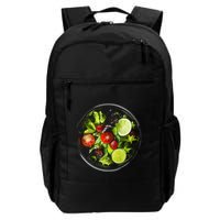 Saladkit Vegetable Motif Illustration Salad Kit Backpack