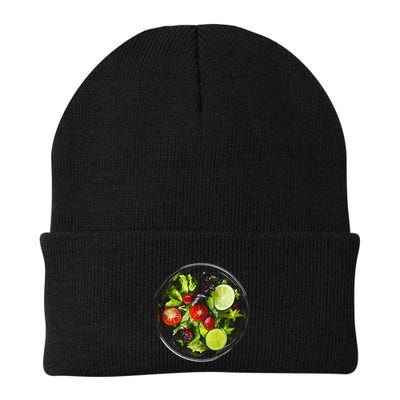 Saladkit Vegetable Motif Illustration Salad Kit Beanie
