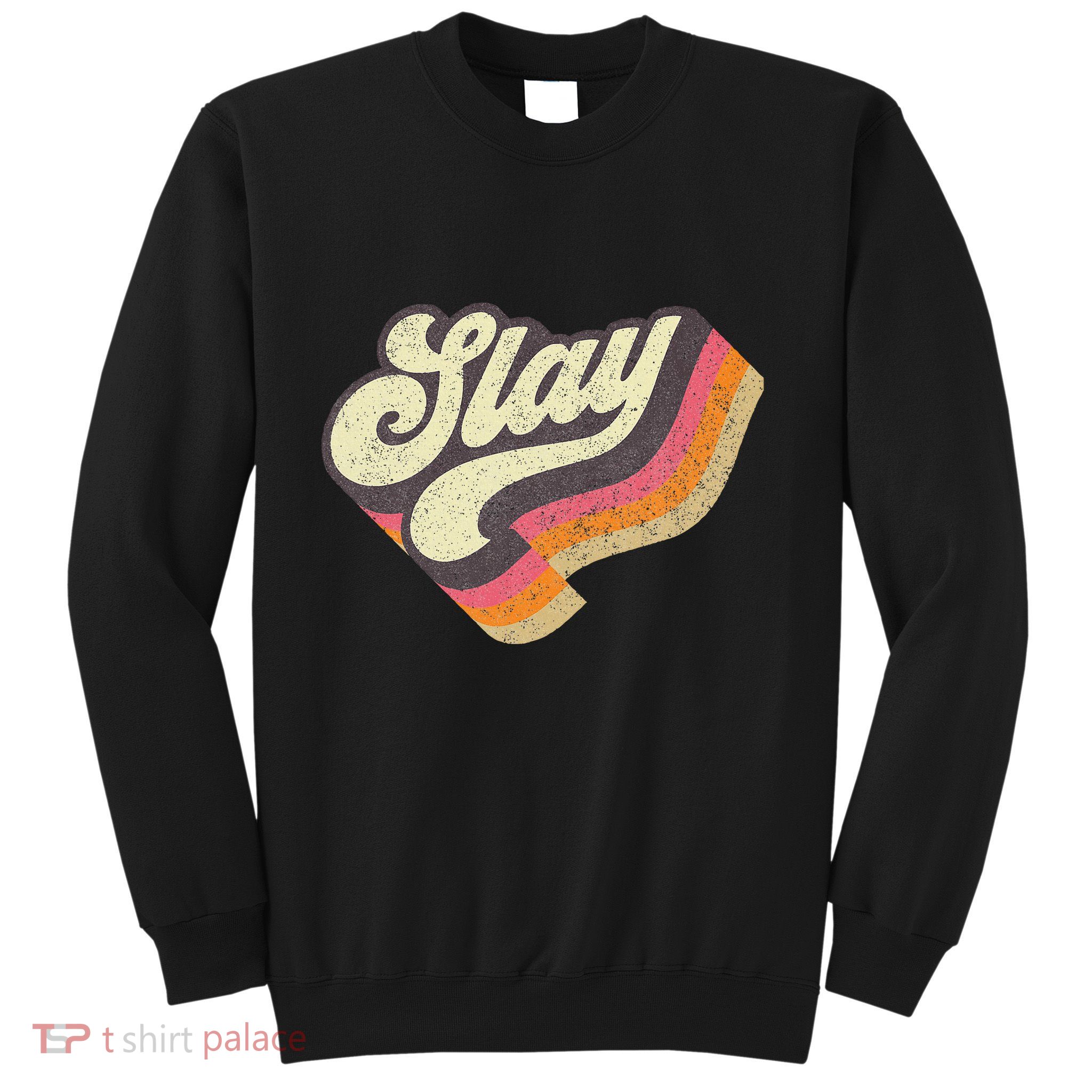 Slayinternet Viral Meme Dank Slang Vintage Style Retro Sweatshirt