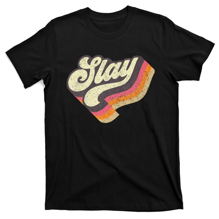 Slayinternet Viral Meme Dank Slang Vintage Style Retro T-Shirt