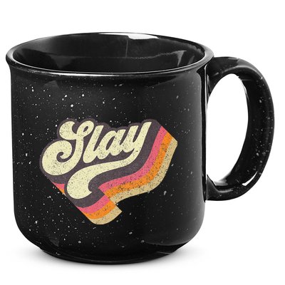 Slayinternet Viral Meme Dank Slang Vintage Style Retro 15oz Campfire Ceramic Mug
