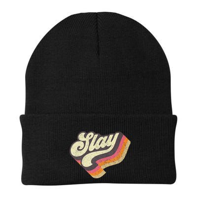 Slayinternet Viral Meme Dank Slang Vintage Style Retro Beanie
