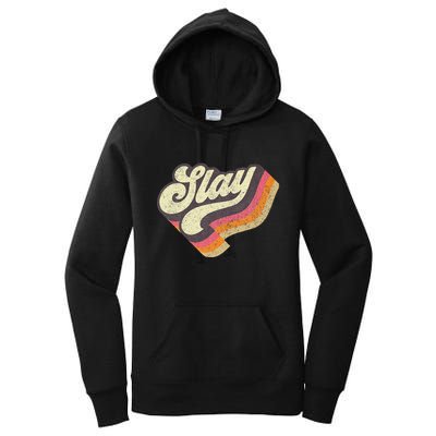 Slayinternet Viral Meme Dank Slang Vintage Style Retro Women's Pullover Hoodie