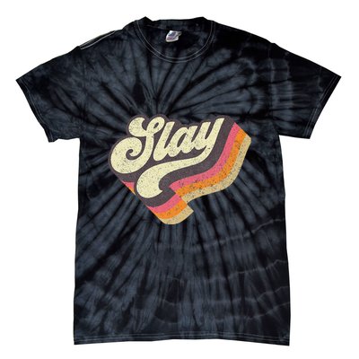 Slayinternet Viral Meme Dank Slang Vintage Style Retro Tie-Dye T-Shirt