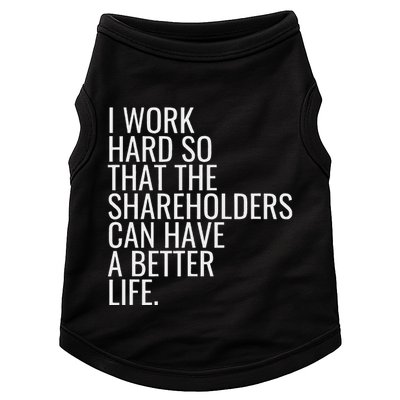 Shareholder Value Myth Funny Socialist Shareholder Activism Doggie Tank