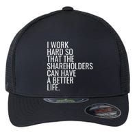 Shareholder Value Myth Funny Socialist Shareholder Activism Flexfit Unipanel Trucker Cap